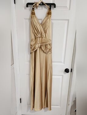 sachin and babi light blue dress Robe Convertible en Satin main image 1